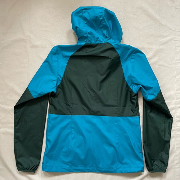 Women's Columbia Side Hill Windbreaker Jacket, Teal size Small - Picture 3 of 5